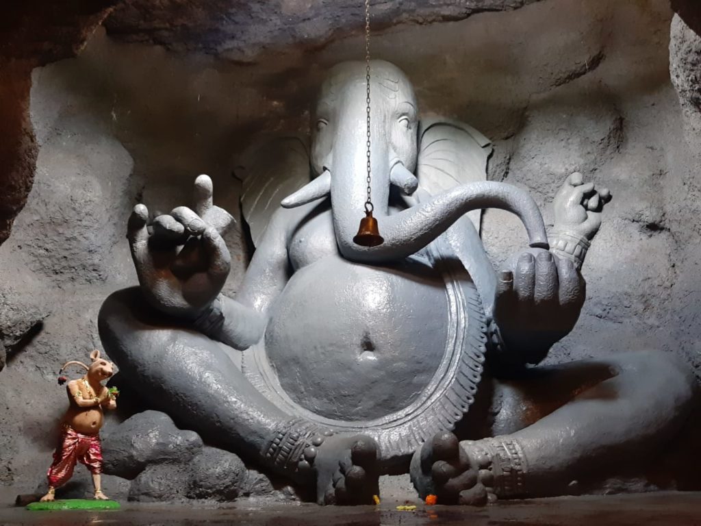 Ganpati Idol in the cave museum